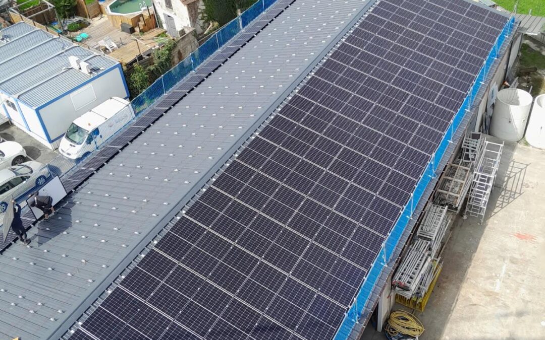 Centrale photovoltaïque – Vigier Génie Civil